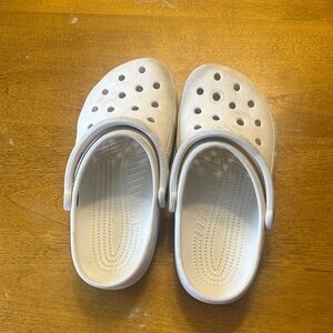 Woman and men White Slip-On Clog Shoes